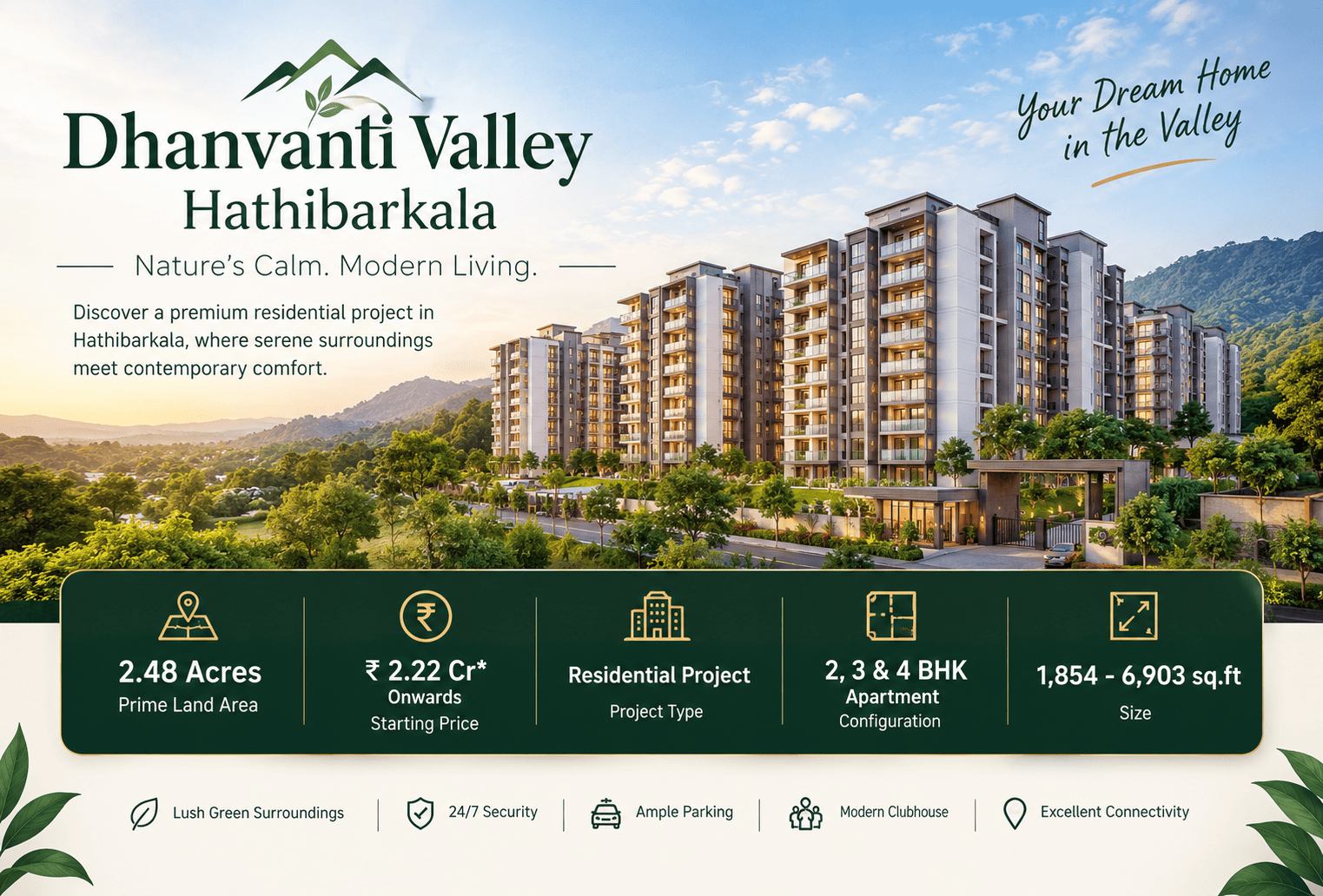 Dhanvanti Valley Luxury Apartments